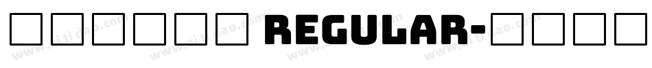 我情深你若懂 Regular字体转换